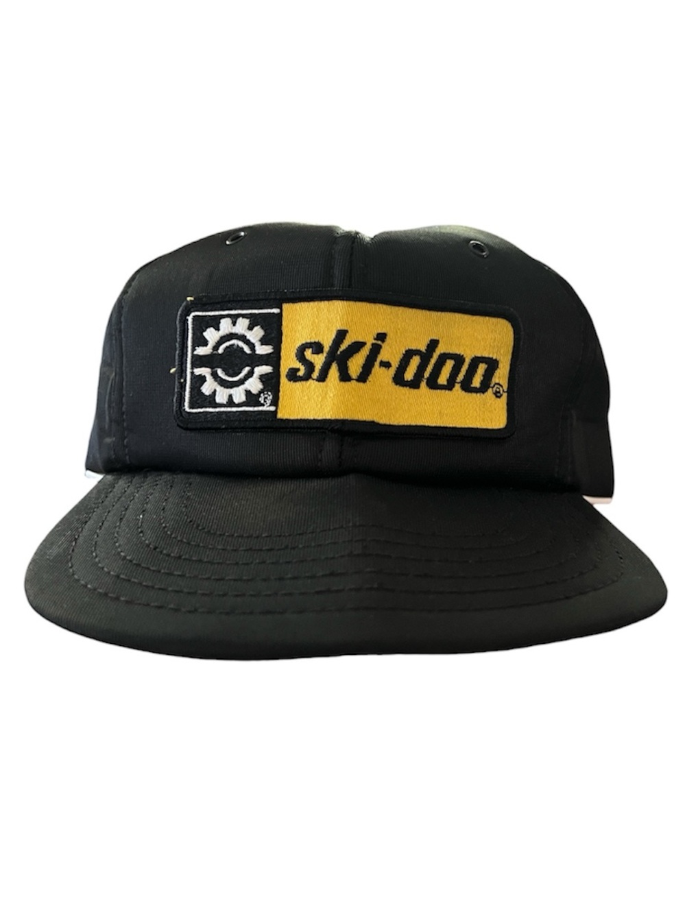 Vintage 80s Ski-doo Hat Black Cap O/S